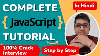 JavaScript Tutorial for beginners  Learn JavaScript Step by step in Hindi 1 [upl. by Alicec]