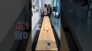 Protection shots need a light touch shuffleboard sports [upl. by Giardap]