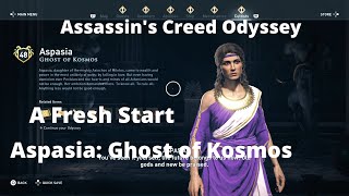 Assassins Creed Odyssey A Fresh Start Main Aspasia The Ghost of Kosmos Cultist [upl. by Hareenum]