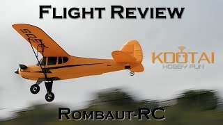 KOOTAI A505 J3CUB  Flight Review [upl. by Ennaeel]