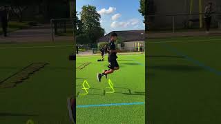 Explosive workout to Improve SpeedAgility and Quickfeet💥fit soccer speed Agility agilitydrills [upl. by Thenna]