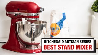 KitchenAid Artisan Series Stand Mixer Review The Ultimate Kitchen Companion [upl. by Fraase]