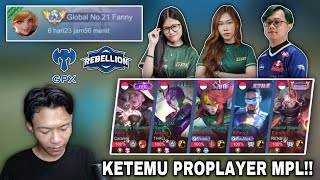 BARU DAPET TITLE GLOBAL FANNY LANGSUNG NABRAK PRO PLAYER MPL RBLGPX amp PDKR [upl. by Evol752]