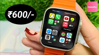 Testing ₹600 Android Smartwatch From Meesho 🔥  T800 Ultra Smart Watch Review 😮 [upl. by Ardnahc941]