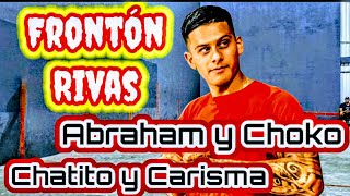 Abraham y Choko vs Chatito y Carisma Frontón Rivas Primer partido [upl. by Acinorej724]