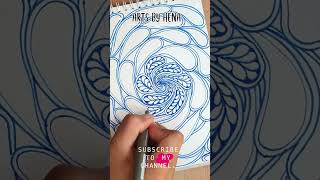 Zentangle Patterns  How To Draw Zentangle Patterns For Beginner [upl. by Lamok]