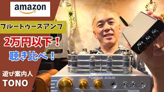 【アンプ比較！】格安で本格オーディオを楽しむならどっち？Amazonで購入！視聴レビュー！ [upl. by Elodea]