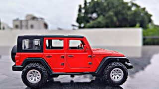 Diecast Scale Model Of Mahindra Thar ROXX 5 Door or Jeep [upl. by Fabi518]