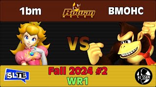 Rowan SSBM Fall 2024 2 1bm Peach Vs BMOHC DK  WR1 [upl. by Annerol]