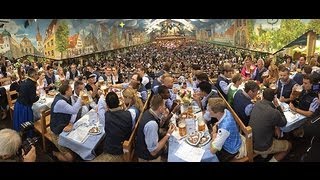 TSV 1860 München auf dem Oktoberfest 2013 im HackerZelt am 01102013 [upl. by Naamana]