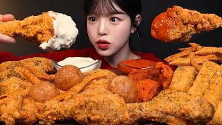 SUB뿌링클 특집🍗✨닭다리 핫뿌링클 치즈볼 뿌링치즈스틱 핫도그 사이드까지 치킨 꿀조합 리얼사운드 Bburingkle Chicken Mukbang Asmr [upl. by Devol]