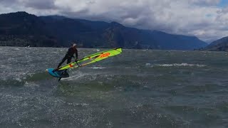 GORGE WINDFOILING 2023 GREG GLAZIER foiling on SLINGSHOT and GOYA WINDSURFING gear [upl. by Tlaw837]