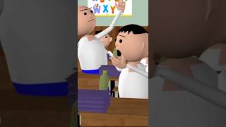 BAKAITI IN CLASSROOM RELOADED  1  MSG TOONS Comedy Funny Video youtubeshorts shorts trending [upl. by Einned]