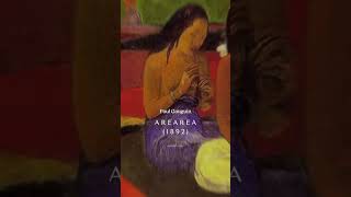 Paul Gauguin Arearea 1892 shorts [upl. by Aihsein]