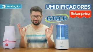 Comparativo de Umidificadores de Ar Fisher Price vs GTech  Avaliação da Harpyja [upl. by Ttoile]