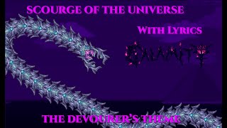 15K SUB SPECIAL Scourge Of The Universe With Lyrics  Terraria Calamity Mod [upl. by Ahsemik329]