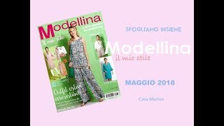 Sfogliamo insieme MODELLINA Maggio 2018 [upl. by Ardeen]