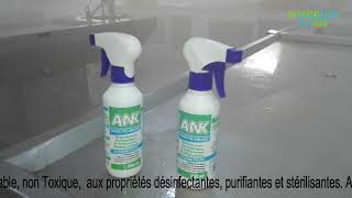 Envirolyte Tunisia disinfection of a medical facility with anolyte [upl. by Lucrece]