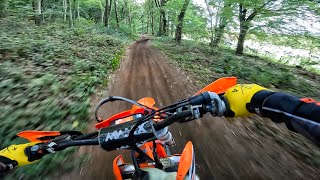 The Best Enduro Event Ive Ever Ridden  18 Miles Of Amazing Trails RAW LAP [upl. by Georas]