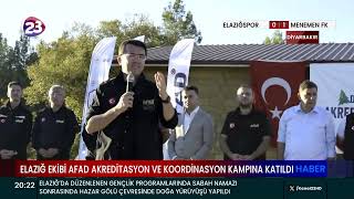 ELAZIĞ EKİBİ AFAD AKREDİTASYON VE KOORDİNASYON KAMPINA KATILDI [upl. by Jolee]