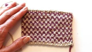 Knitting Help  Linen Stitch [upl. by Alleynad766]