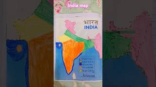 India mapmap referencestrending viralshort  smart activity with ananya geography [upl. by Rosenberg751]