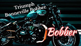 Triumph Bonneville Bobber 🤩 ManishZx10RKp [upl. by Toni789]