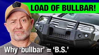 The truth about bullbars amp 4WD safety youre not going to like it  Auto Expert John Cadogan [upl. by Oicelem]