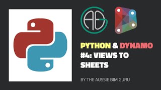 Python in Dynamo Views to Sheets API 2 [upl. by Rexer583]