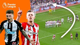 Kieran Trippier amp James WardProwse vs THE BEST Premier League Free Kicks [upl. by Dulla]