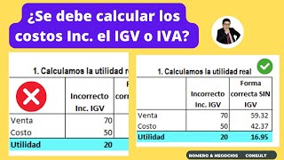 CALCULADORA IGV EN EXCEL Incluido IGV Más IGV e Interés moratorio [upl. by Hewet]