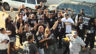 Chargers fans invade Raider Nation [upl. by Suolhcin]