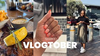 Vlogtober Episode 3 Doctor’s Visit  SelfCare  Lunch Date and Family Fun [upl. by Maxey99]