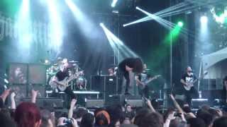 All Shall Perish Wage Slaves  Live  Heavy MTL 2013 HQ [upl. by Saxela]