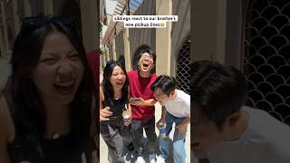 Siblings React To Our Brother’s New Pickup Lines 😭 [upl. by Aneet]