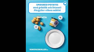 Smashed potatis med gräslök och fetaost [upl. by Jeffery]