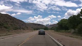 The Drive Into Zion National Park Utah 17 amp 9 Drivelapse [upl. by Afira]