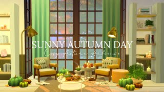 Cozy Autumn Day  Crackling Fire  Distant Traffic Ambience [upl. by Wina]