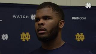 ndFootball Exclusive Jerry Tillery Interview [upl. by Notse]