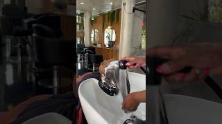 The most relaxing Asmr hair spa 💤Luxury Treatment for Relaxed Hair relaxsalon [upl. by Sandler436]