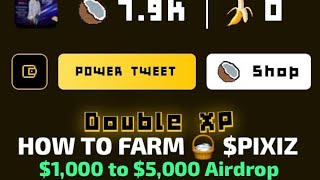 PIXIZ Alpha Airdrop update 🔥 Start farming 🧺 1000 to 5000  HOW TO CLAIM PIXIZ [upl. by Ingeborg]