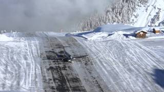 THE MOST DANGEROUS LANDING IN THE WORLD COURCHEVEL ALTIPORT [upl. by Hanna]