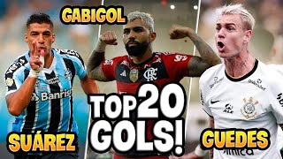 TOP 20 GOLAÇOS DE 2023 SÓ GOL DE PLACA [upl. by Donohue]