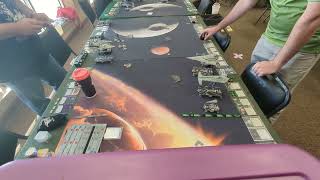 Star Wars Armada  Game Shoppe Bellevue store champ  Oct 21st  Game 1 [upl. by Ecnahc]