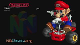 N64 emulator on Xbox 360 RGH Mupen64360 [upl. by Ettenoj]