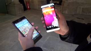 HTC One vs Sony Xperia Z  Deutsch [upl. by Pals16]