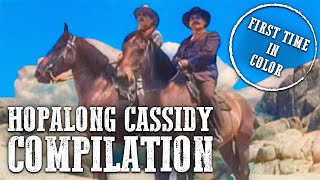 Hopalong Cassidy Compilation  COLORIZED  Full Episodes [upl. by Nwahsem]