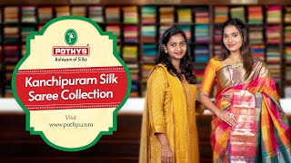 Kanchipuram Silk Saree Collection  Vasundhara Sarees at Pothys [upl. by Ullund698]