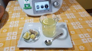 Tisana dimagrante allo zenzero per bimby TM6 TM5 TM31 [upl. by Eunice824]