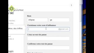 Tuto Comment créer une adresse gmail  Fr [upl. by Teragramyram820]